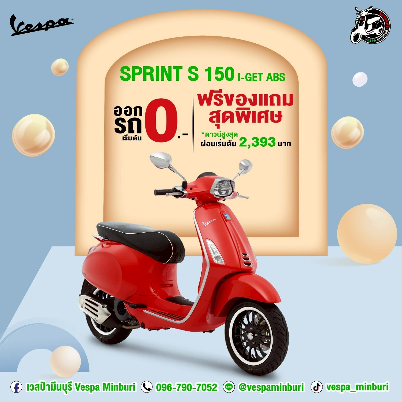 SPRINT S 150 I-GET ABS vespa-minburi (9)
